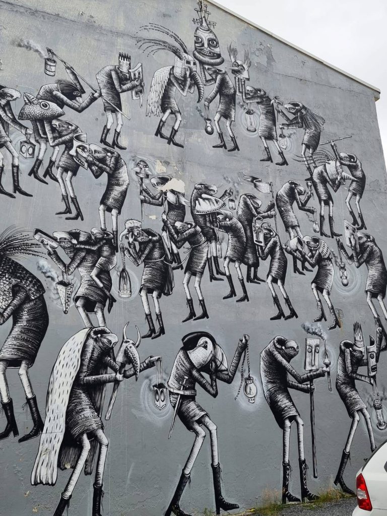 Reykjavik: murales